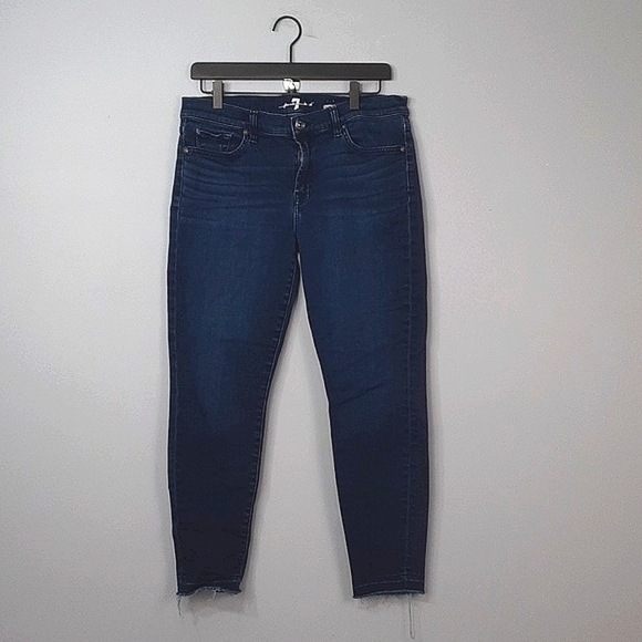 Dark Blue Women's Jeans - Picture 2 of 10